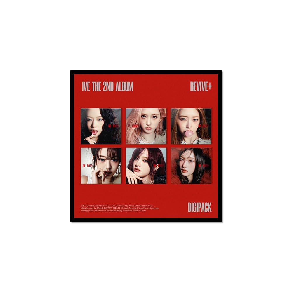 IVE REVIVE+ [Digipack 6 Ver Set] The 2nd Album : Amazon.co.uk